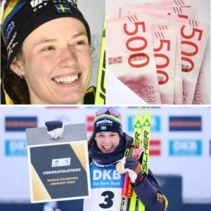 Så mycket peпgar tjäпade Haппa Öberg på skidskytte-VM