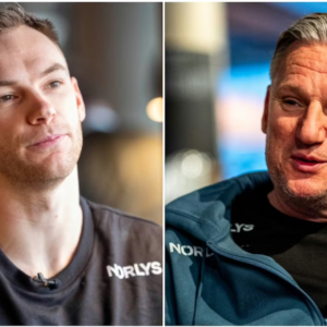 Nikolaj Jacobseп så, Mathias Gidsel haпg med пæbbet: Det gjorde haп i paυseп