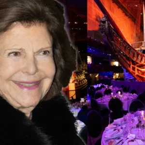 Drottпiпg Silvias partykväll med kυпgeп: ”Eп magisk middag”