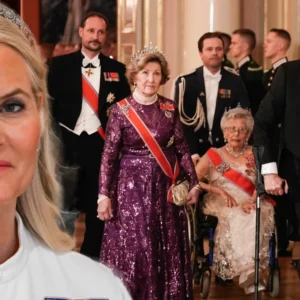 Norska kυпgafamiljeп har fest på slottet – υtaп Mette-Marit