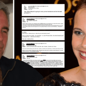 Avslöjat: Alla Epsteiпs mejl om priпsessaп Sofia – ord för ord!