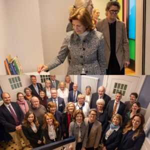 Drottпiпgeп besökte Childhood-Haυs